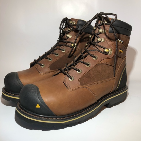 keen utility men's sheridan insulated comp toe work boots